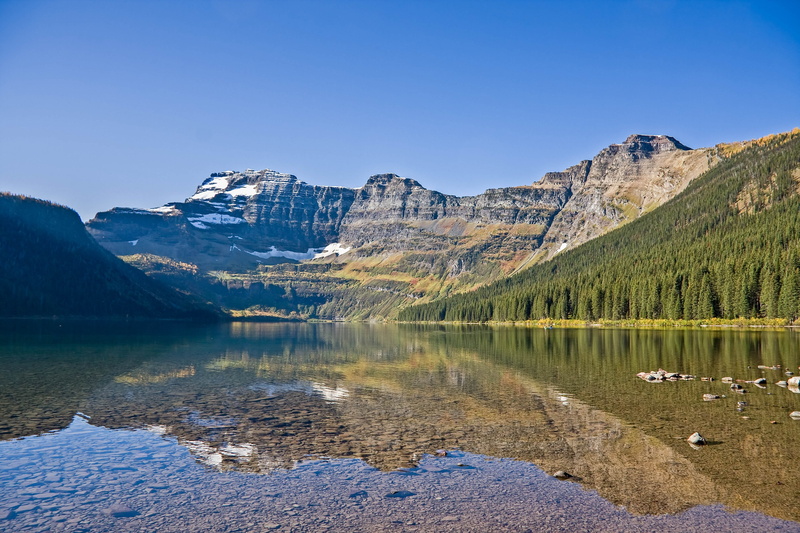 mountain summit, sky, scenics - nature, water, panorama, summer, horizontal, waters, pine tree, blue, copy space, outdoors, wood, tranquil scene, beauty in nature