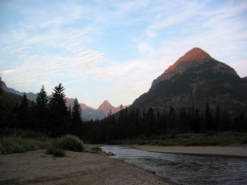 waterton, mountain, land, Glacier National Park, beauty In Nature, environment, formation, tranquility, rocky Mountains, Montana, park, sky, canada, landscape