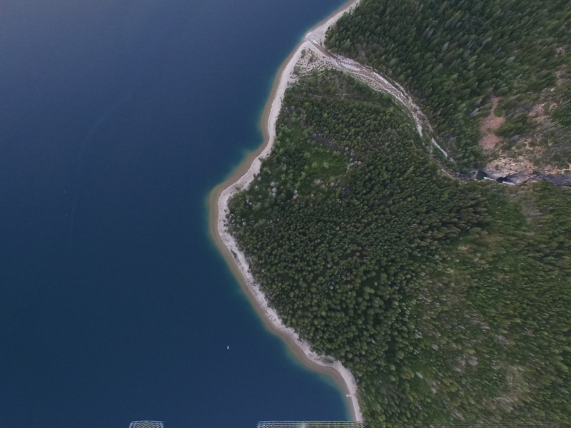 aerial view, waterfall, photography, water, landscape, day, ocean, 4K, tree, non-urban scene, outdoors, sea, aerial, forest, plant, environment, nature