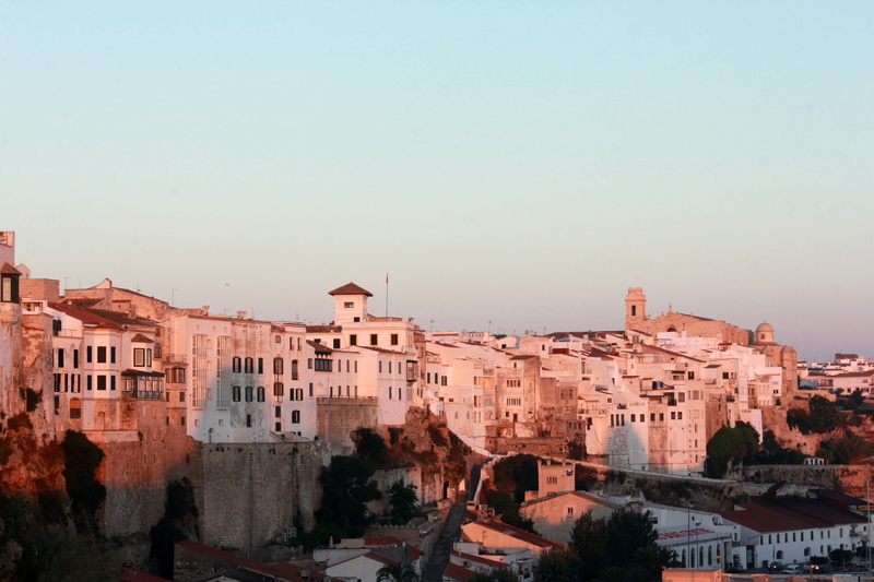 no people, sunrise, 5K, building exterior, sky, village, apartments, city, spain, sunlight, copy space, townscape, day, clear sky, building, travel destinations