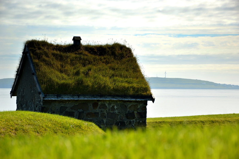 architecture, turf roof, 5K, tranquil scene, plant, growth, built structure, sky, house, old, scenics - nature, tranquility, day, environment, outdoors