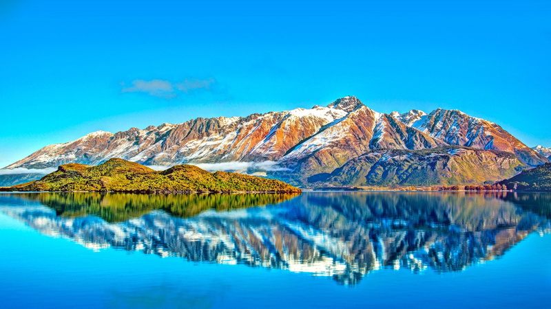 lake wakatipu, wilderness, mountain, water, reflection, queenstown, sky, 4K, aotearoa, lake, mountain lake, new zealand