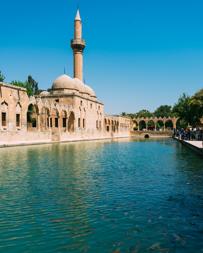 belief, travel, 1080P, architecture, north turkey, swimming pool, dome, religion, clear sky, sanliurfa, nature, building, balikligöl, outdoors, water