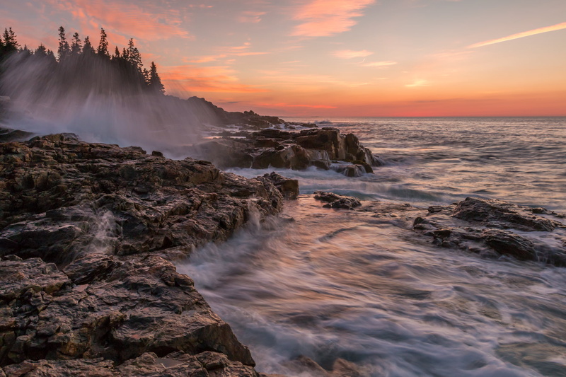 scenics, Canon  EOS  70D, rock - Object, Island  East, landscape, Wide Angle, East Coast, coastline, Sunrise, rocks, sea, wave, Desert Island, seashore