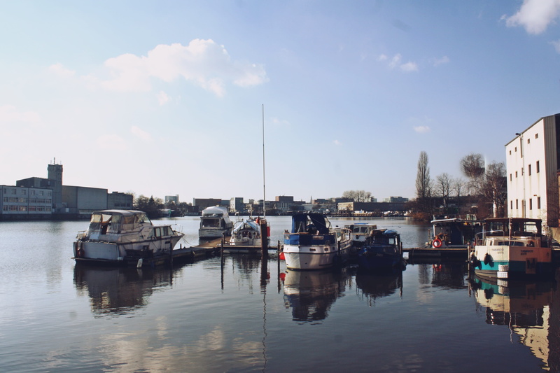 outdoors, transportation, billerhuder island, built structure, hamburgensien, tele michel, sailboat, rothenburgsort, port motifs, waterfront, water, day