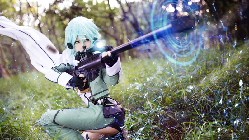 Asada Shino, cosplay, 1080P, Misa TW Cosplayer, Sword Art Online