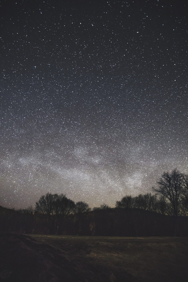 full, idyllic, gray, cold temperature, scenics - nature, blue, tranquility, space, 5K, field, star Field, sky, beauty in nature, environment, star, nebula