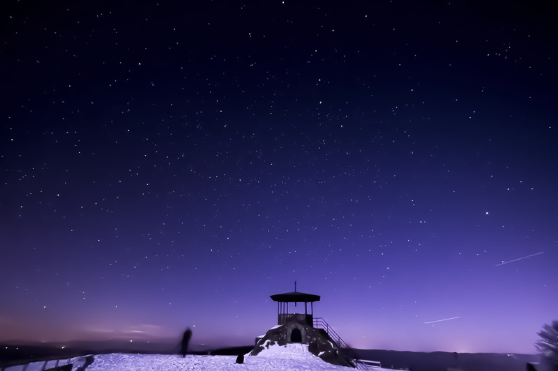 lighthouse, 5K, built structure, astronomy, purple, cold - Temperature, galaxy, christmas, night, winter, milky Way, starry, space and astronomy, dark