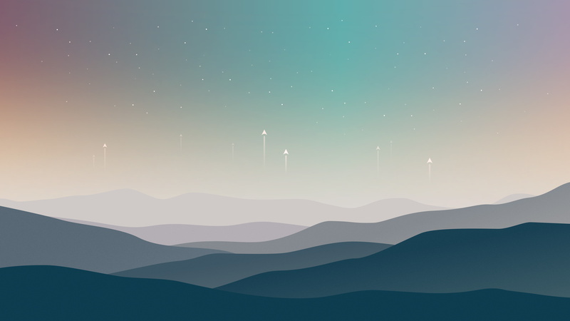 Cold, 5K, Minimal, 5K, Stars, Landscape