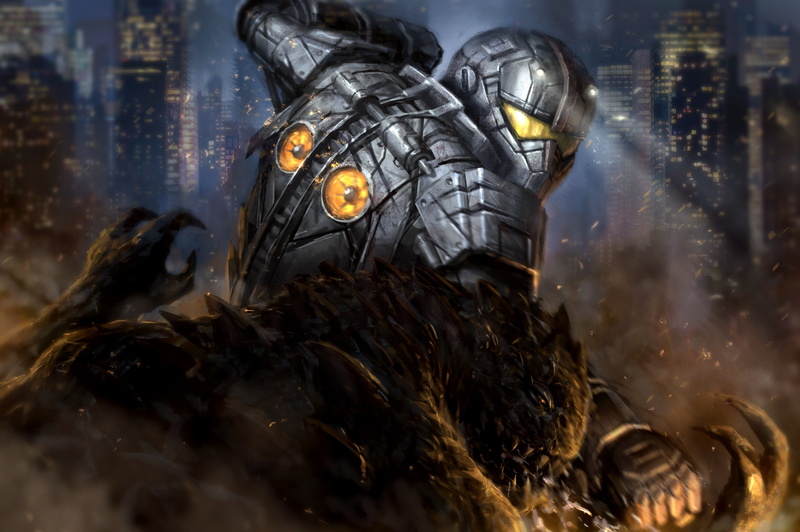 Robot, Monster, Movie, Kaiju, 1080P, Fight, Pacific Rim