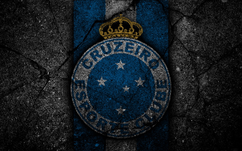 Soccer, 4K, Cruzeiro Esporte Clube, Emblem, Logo