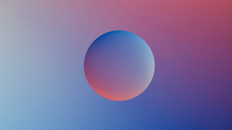 4K, pink, sky, geometric shape, sun, outdoors, minimalist, backgrounds, close-up, purple, minimal art, nature, blue, beauty in nature, colored background