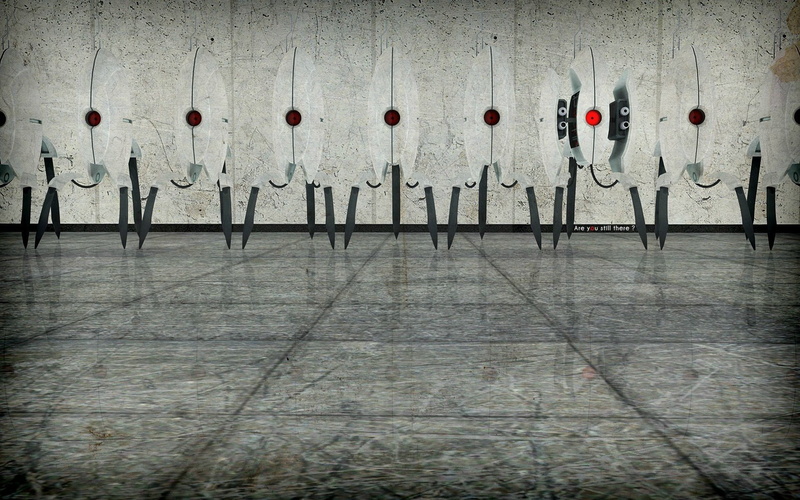 built structure, architecture, video games, outdoors, concrete, architectural column, graffiti, Valve Corporation, tiled floor, nature, building exterior