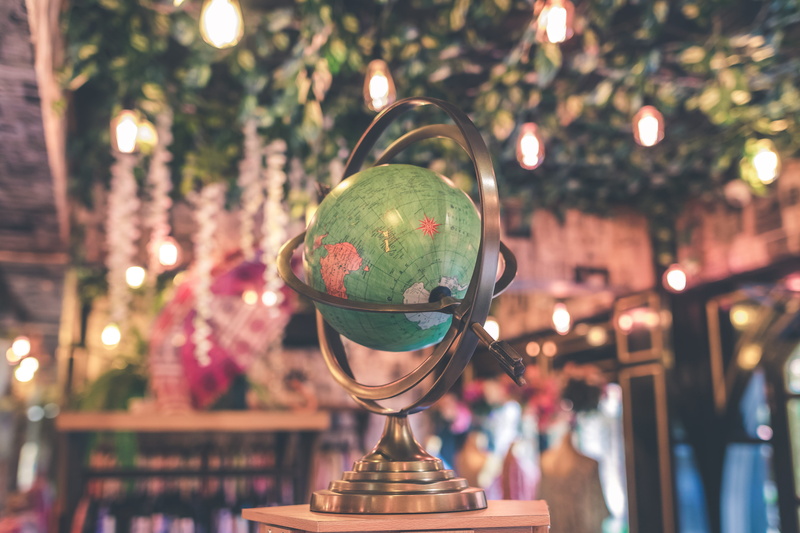 decoration, no people, close-up, reflection, award, object, lights, lamps, success, outdoors, green color, photo, map, armillary, shiny, selective, lighting equipment