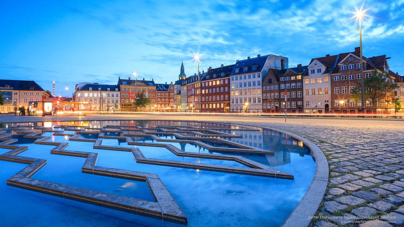 denmark, 2K, thorvaldsens, bertel, square, copenhagen, Europe
