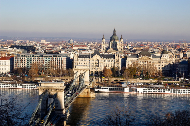 building, chain bridge budapest, buildings, 4K, budapest, bridge, travel destinations, chain bridge, no people, river, travel, nature, built structure