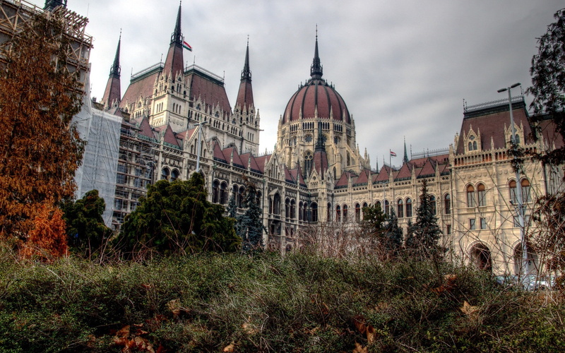 Parliament, Budapest, Hungary, City, Building, 1080P