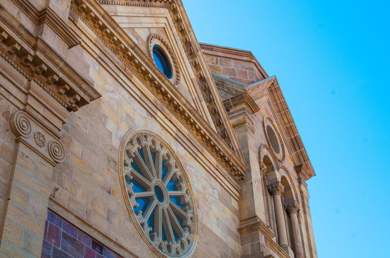building, spirituality, place of worship, 4K, no people, history, religion, built structure, united states, clear sky, church, cathedral, belief, low angle view