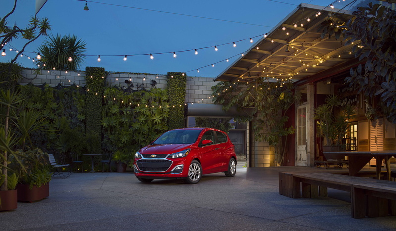 illuminated, outdoors, built structure, 2019 Cars, building, mode of transportation, christmas, sky, plant, Chevrolet Spark, building exterior, red, city