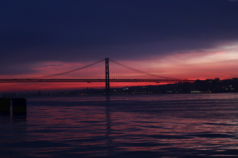 Silhouette, 6K, Bridge, 5K