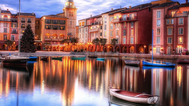 architecture, water, orlando, outdoors, waterway, reflection, nature, built structure, boat, building exterior, city life, mode of transportation, boats