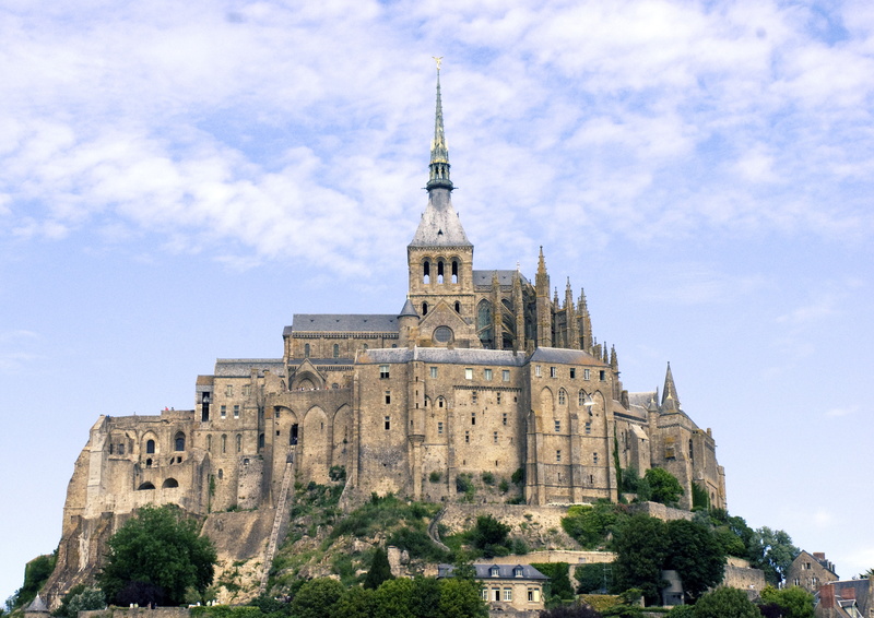 5K, travel destinations, history, saint, spire, building, cloud - sky, saint-michel, france, no people, europe, travel, gothic Style, sky, city, michel