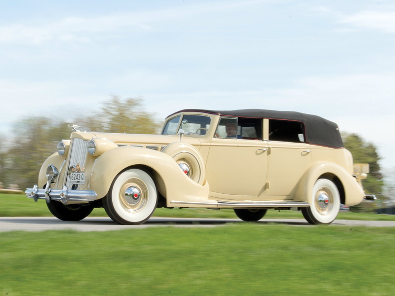 sedan, super, 1605 1143, luxury, convertible, retro, packard, 1080P, 1938