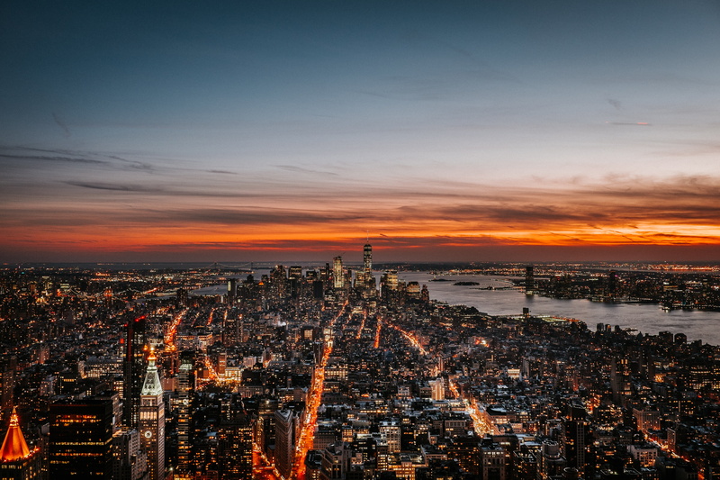 eye, sunset, nyc, cityscape, x100, skyscraper, birds eye view, urban Scene, birds, dusk, fuji, manhattan, wcl, mirrorless, fujifilm, architecture, night