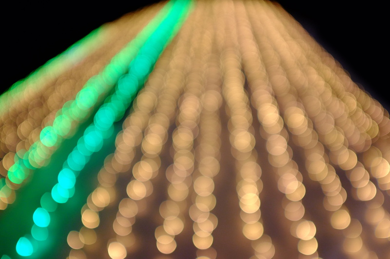 multi colored, abstract, glowing, fujifilm, shape, no people, decoration, 4K, close-up, defocused, x100, night, green, holiday, celebration, bokeh, lovely