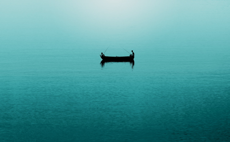 nature, water, wave, tranquil Scene, fishermen, cultures, sky, tropical Climate, blue, travel, island, black, outdoors, fishing, beauty In Nature, coastline