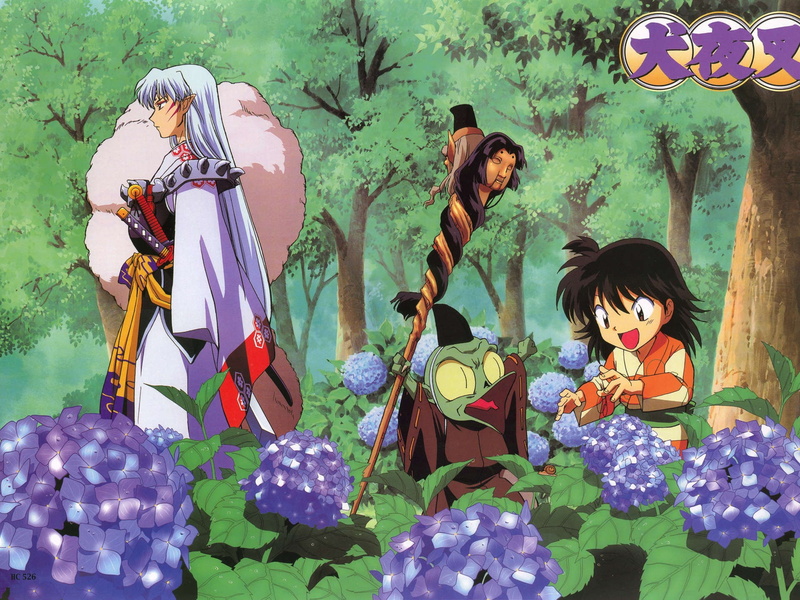 anime, 1080P, inuyasha, sesshomaru, jaken