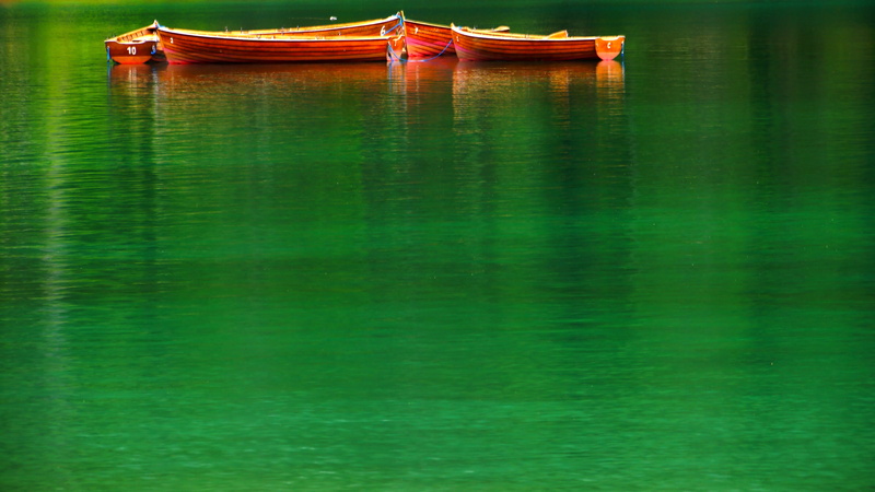lake, nautical vessel, nature, transportation, tranquility, reflection, scenics - nature, waterfront, anchored, beauty in nature, green color, 5K, outdoors