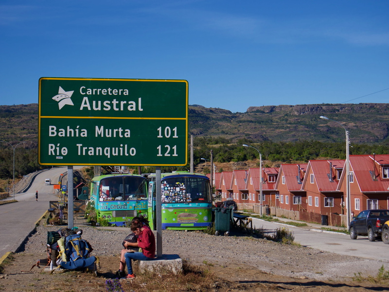 carretera, information sign, bahía murta, trotamundos, road sign, adventure, information, clear sky, south america, patagonia, nature, 4K, road, text