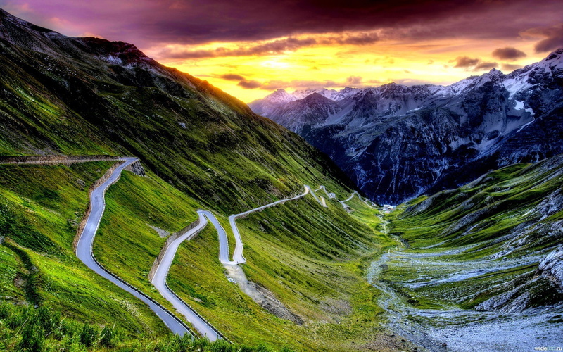 naturaleza, valle, 1080P, carretera