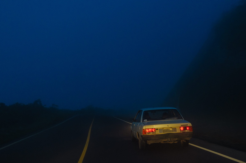 illuminated, vehicle, mode of transportation, on the move, twilight, motor vehicle, asphalt, suspenso, no people, way, suspense, headlight, nature, person
