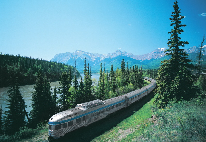 2K, tren, paisaje, canada
