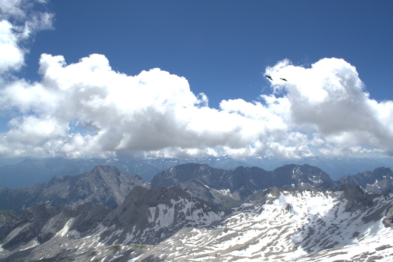 holiday, tranquility, cloud - sky, garmisch, landscape, snow, environment, mountain pass, mountains, mountain peak, travel, wetterstein mountains, tranquil scene