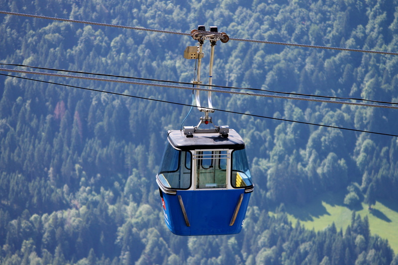 day, technology, landscape, outdoors, wire ropes, cable, mountain, hanging, transportation, nature, transport, 4K, gondola, garmisch partenkirchen, mountain railway