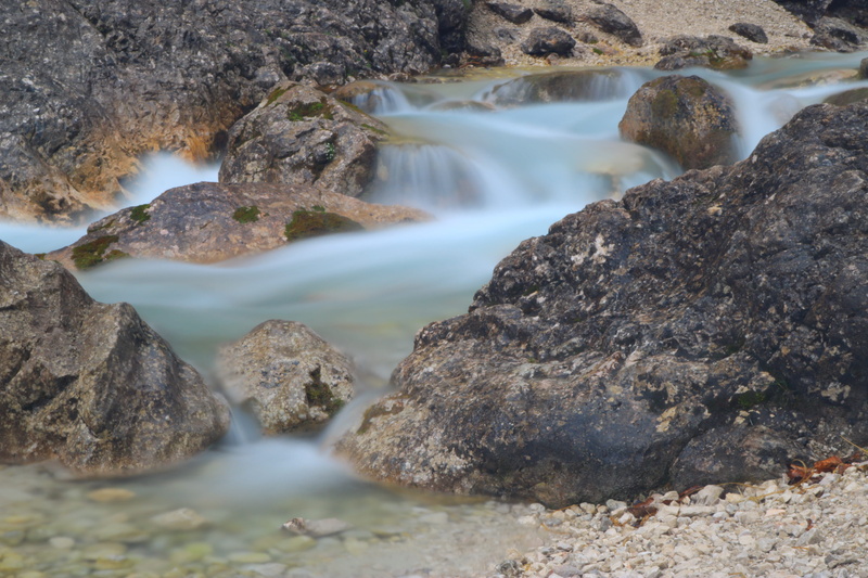 5K, tranquility, short holiday, germany map, sea, solid, day, beauty in nature, blurred motion, eibsee, waterfall, power in nature, flowing, long exposure