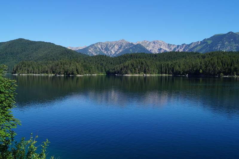bavaria, idyllic, sky, beauty in nature, non-urban scene, mood, romantic, water, pine woodland, forest, tree, landscape, scenics - nature, land, waters