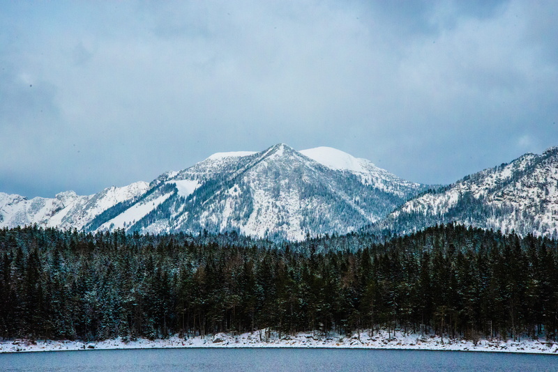 Mountains, cold temperature, Mountain, Beautiful, eibsee, land, environment, garmisch-patenkirchen, Trees, Landscape, tranquil scene, snowcapped mountain