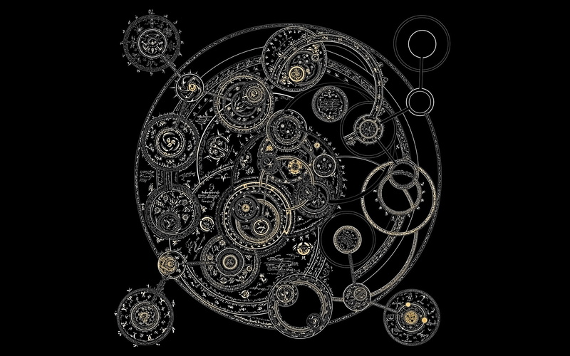 Circles, 1080P, wizard, alchemy, Arcane