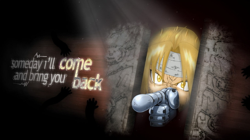 alchemist, full, Alphonse, edward, wait, exchange, anime, art, come, hd, 720P, back, metal, till, Alchemy
