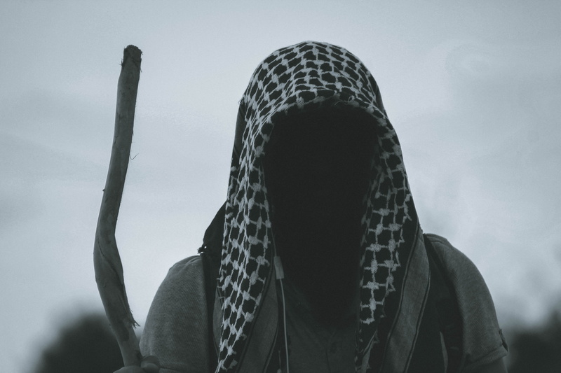 front view, alchemy, one person, scary movie, portrait, warm clothing, the flash, real people, hood, obscured face, body part, human face, sky, scary portrait