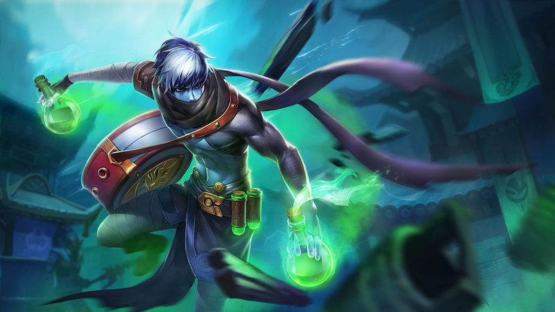 liquid, hero, alchemy, que, bian, 1080P, glory, green, desktop, king, deadly, hd, elixir