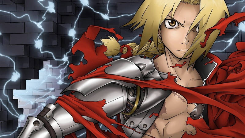 metal, Elric, iron, anime, art, alchemist, full, 720P, edward, Fullmetal Alchemist, hd
