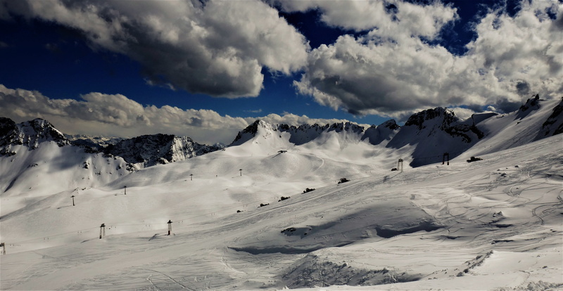 winter sport, rock, winter, sport, 5K, groomers, holiday, commercial, summit, zugspitze massif, mountain landscape, ski lift, zugspitze, bavaria, mountain