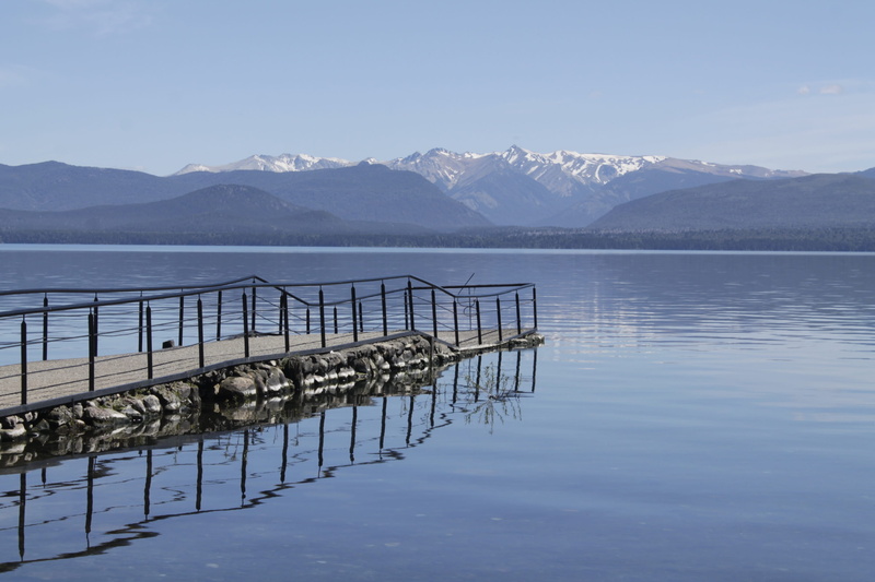 web, tranquil scene, nahuel huapi, water, nature, snowcapped mountain, cold temperature, reflection, sky, patagonia, beauty in nature, scenics - nature