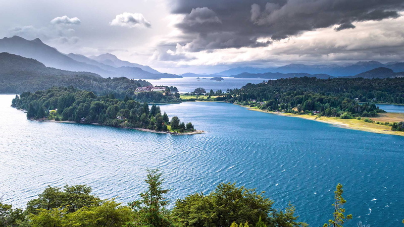 lake nahuel huapi, nature, Patagonia, landscape, 1080P