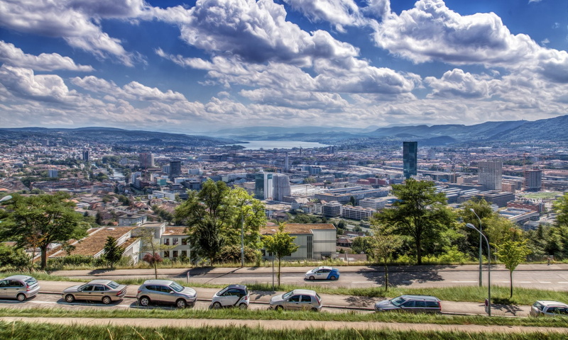 Cloud, Switzerland, Cities, 1080P, Zurich